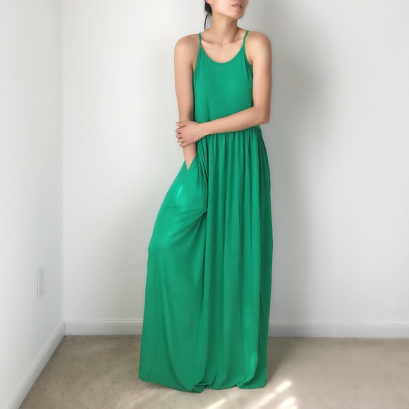 KELLY GREEN maxi dress. IN TREND - Picture 6 of 7